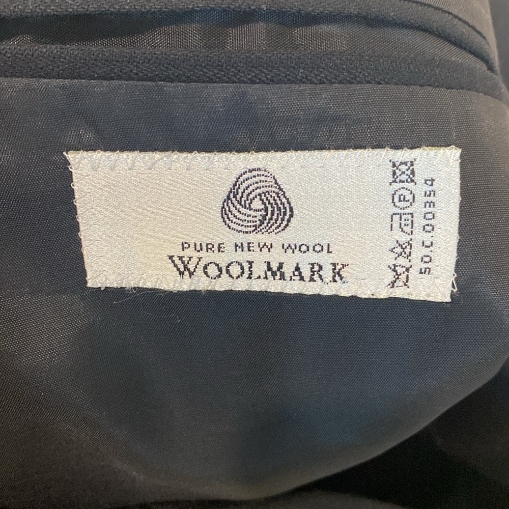 NWT Alexandre London Pure Wool Navy Blazer / Sports Coat |Size 46 Regular - Picture 11 of 15